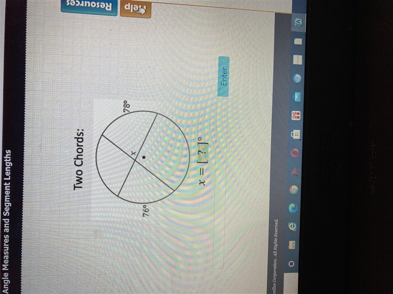 Help me to find two chords.-example-1