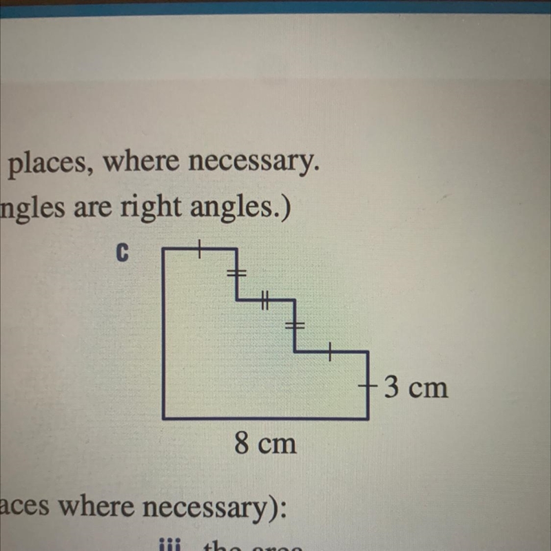 Find the perimeter of this shape With solution please-example-1