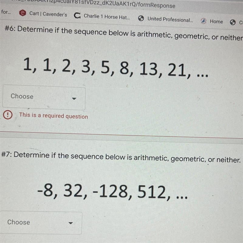 Determine the sequence-example-1