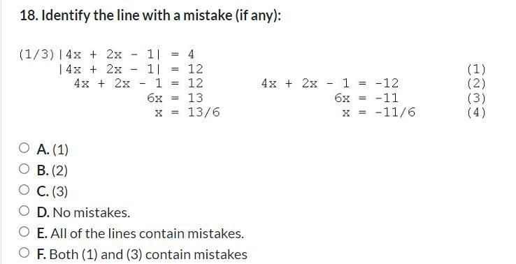 Absolute value equations HELP PLEASE! ALGEBRA!-example-2