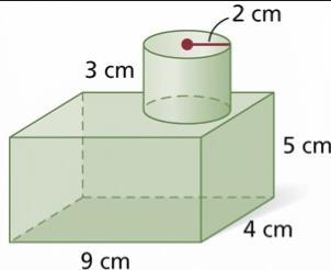 Find the surface area and the volume of the figure Round to the nearest tenth if needed-example-1