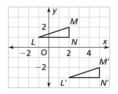 PLEASE HELPP MEEEE 10 PT What is the rule that describes the translation that maps-example-1