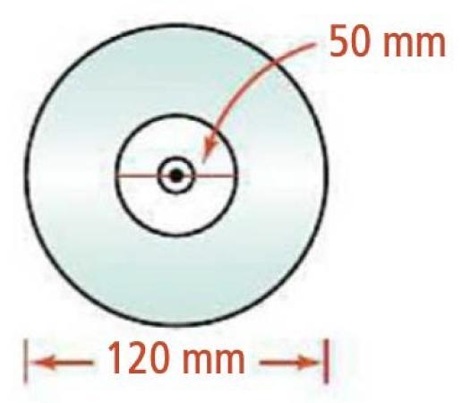 Find the area of the shaded region of the circle.-example-1