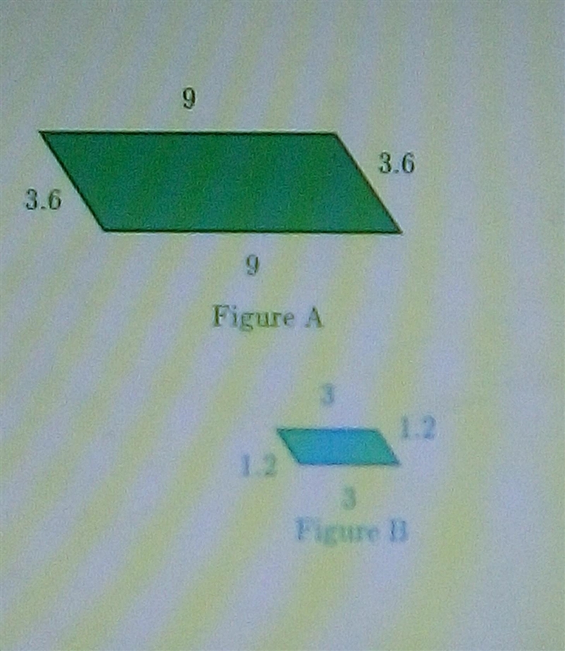 Figure b is scaled copy of figure a​-example-1