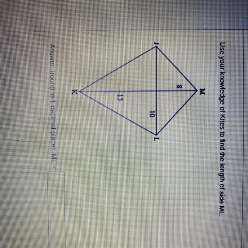 Find the length for ML-example-1