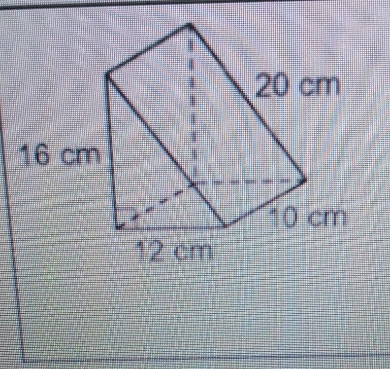 HELP 7th grade math Draw the base and find the area, You don't have to draw the base-example-1