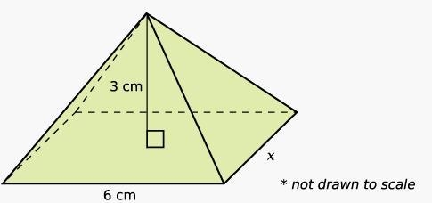 The diagram shows a pyramid with a rectangular base. The volume of the pyramid is-example-1