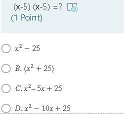 (x-5) (x-5) =? what is the answer?-example-1