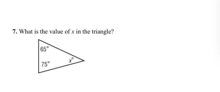 HELPPPPPPPP What is the value of x in the triangle?-example-1