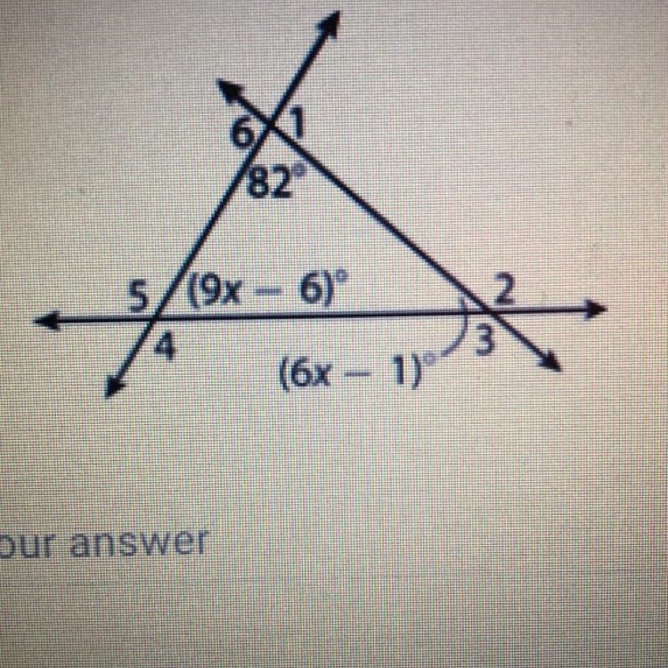 In the diagram below, what is the measure of angle 4-example-1