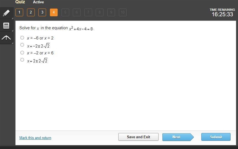 Solve for x in the equation-example-1