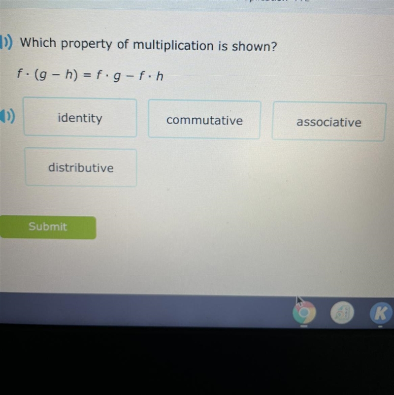 Which property of multiplication is shown?-example-1