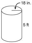 HELP ASAP!!!! What is the volume of the following cylinder in cubic feet? 35.325 ft-example-1