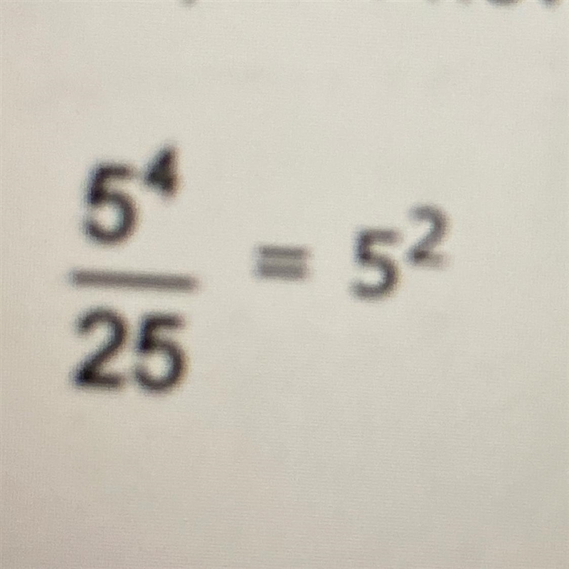 Explain how the quotient of powers was used to simplify this expression-example-1