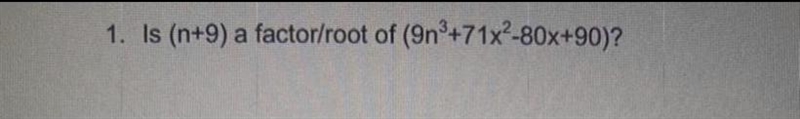 PLEASE HELP ME ANSWER THIS ONE MATH PROBLEM Dividing polynomials show all work-example-1