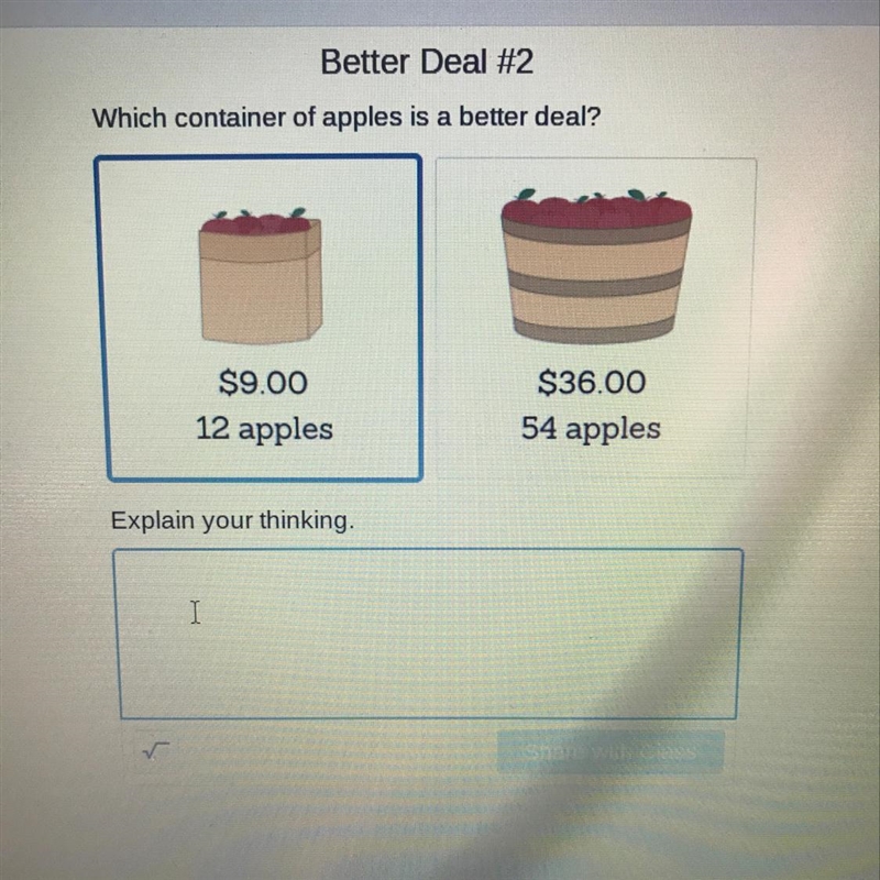 Which is better deal and why:) help ASAP plz!?-example-1