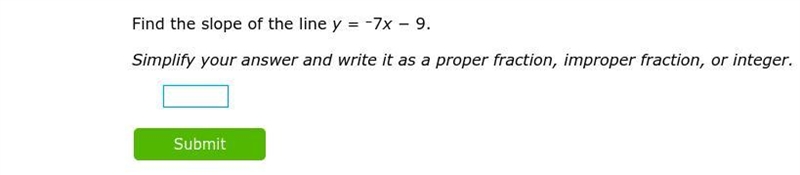 Please hep me fast!! ( It's about y- intercept)-example-1