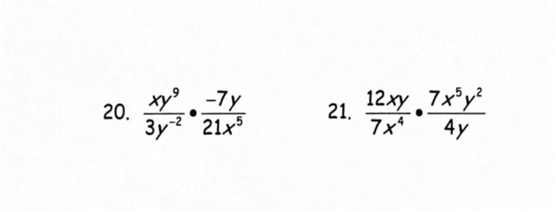 CAN SOMEONE PLEASEEE HELP SIMPLIFY THESE TWO EXPONENT PROBLEMS I HAVE NO CLUE HOW-example-1