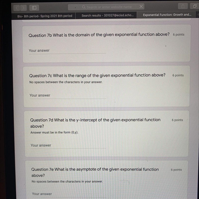 HELPP the equation is y=(1/3)^x-example-1