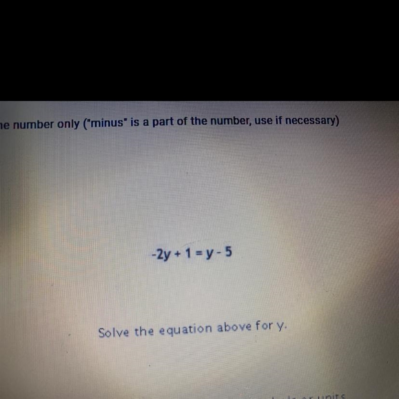 Solve the equation for Y-example-1