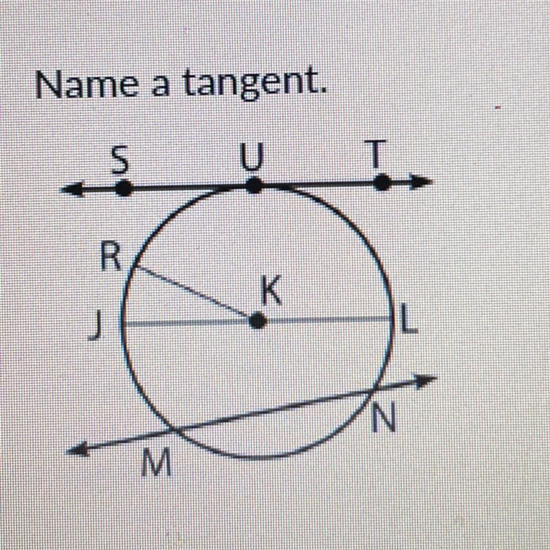 Name a tangent. HELPPP-example-1