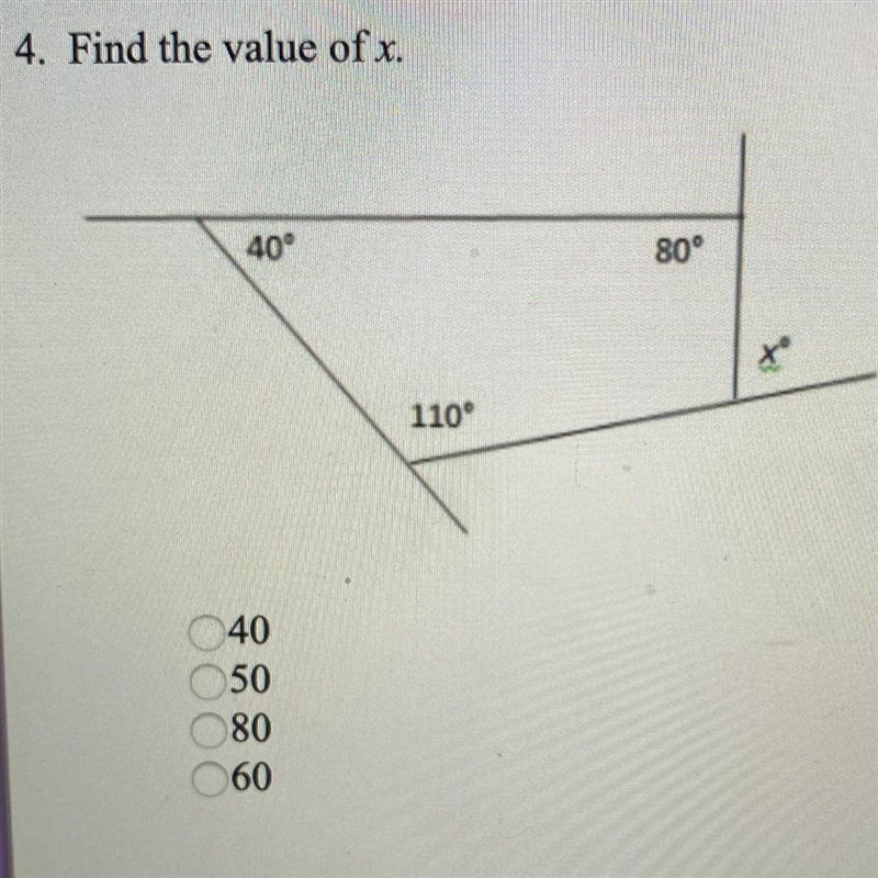 Find the value of X-example-1