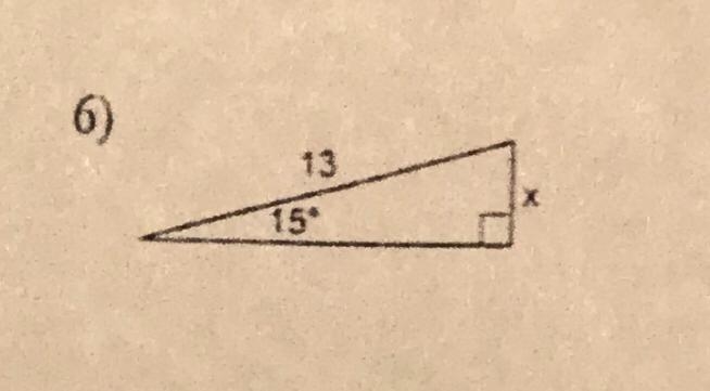 Find the missing side. Round to the nearest tenth.-example-1