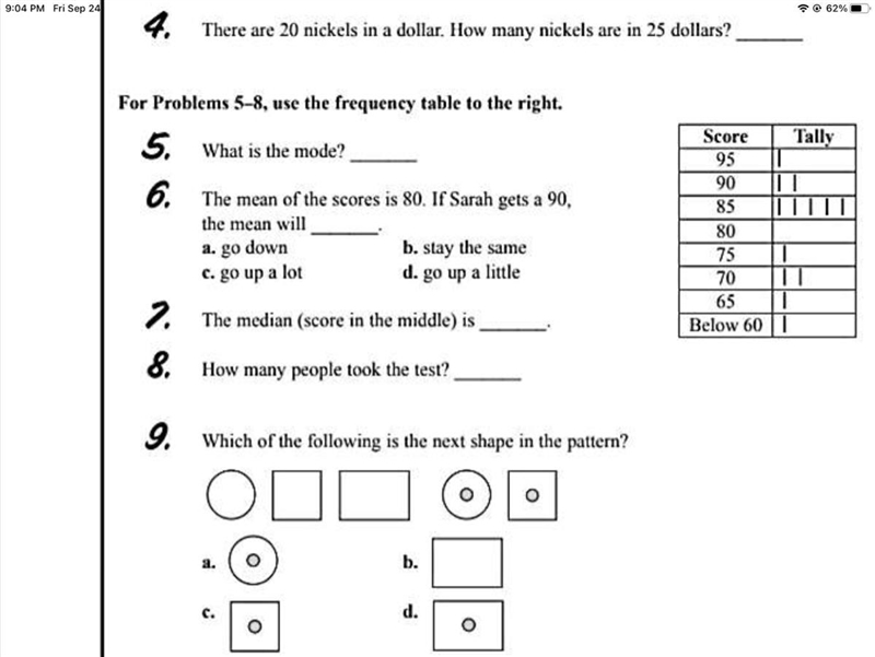 Help me answer 5, 6, 7, 9-example-1