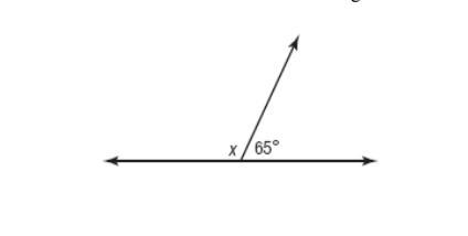 What is the measure of x in the figure below?-example-1