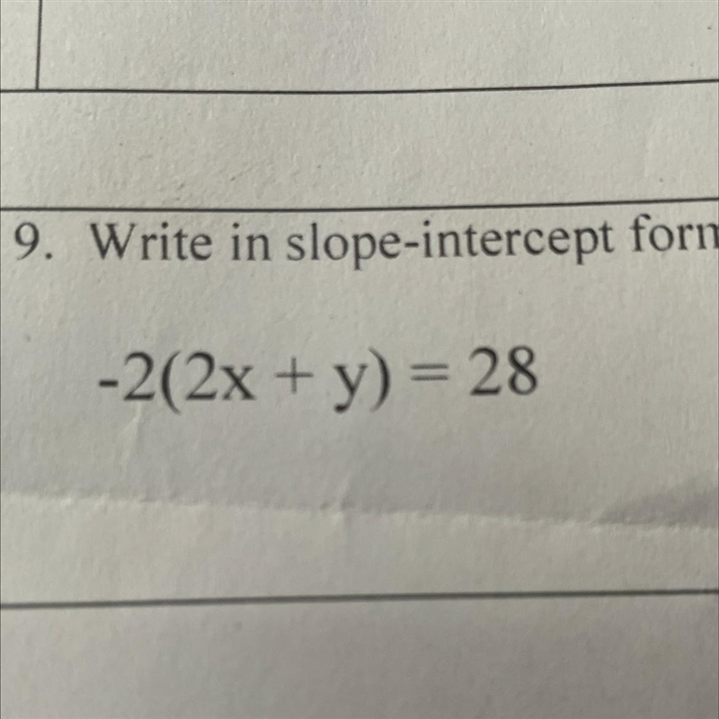 Write in slope-intercept form.-example-1