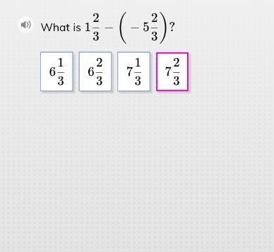 What is 1 2/3-(-5 2/3)? PLEASE answer 10 POINTS-example-1