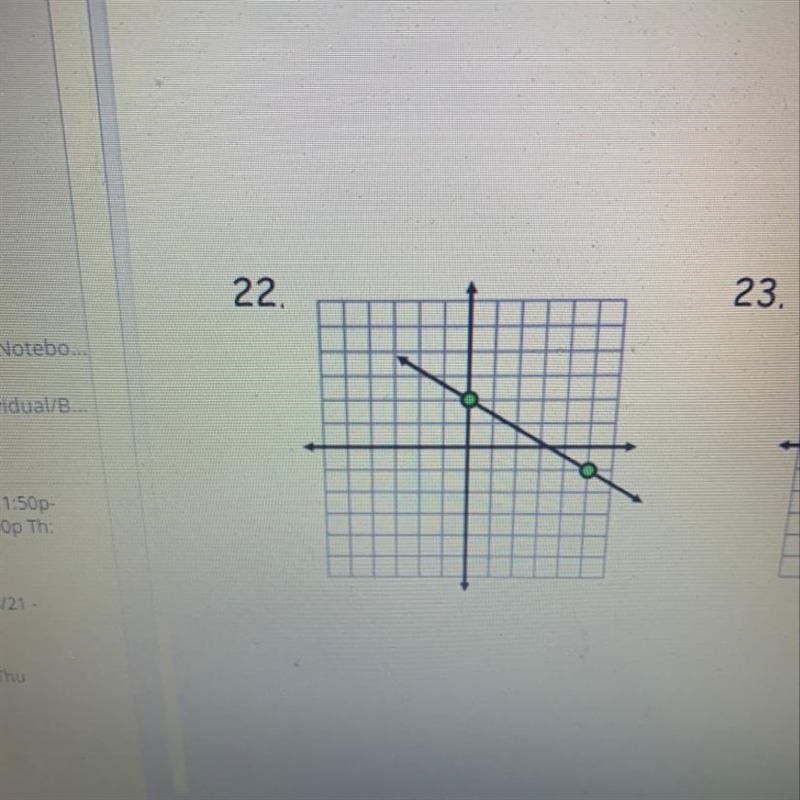 Write the equation in slope-intercept-example-1