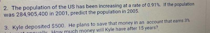 I need help with #2 please someone help-example-1