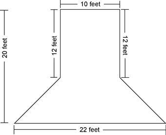 A hotel is designing a new lobby. The lobby shape is a rectangle with two congruent-example-1