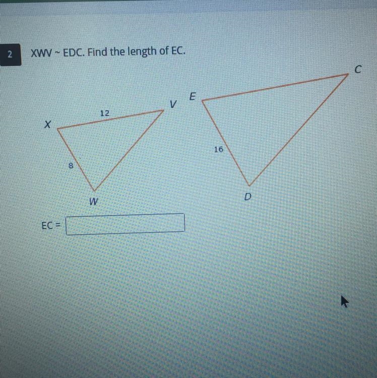 Find the length of EC-example-1