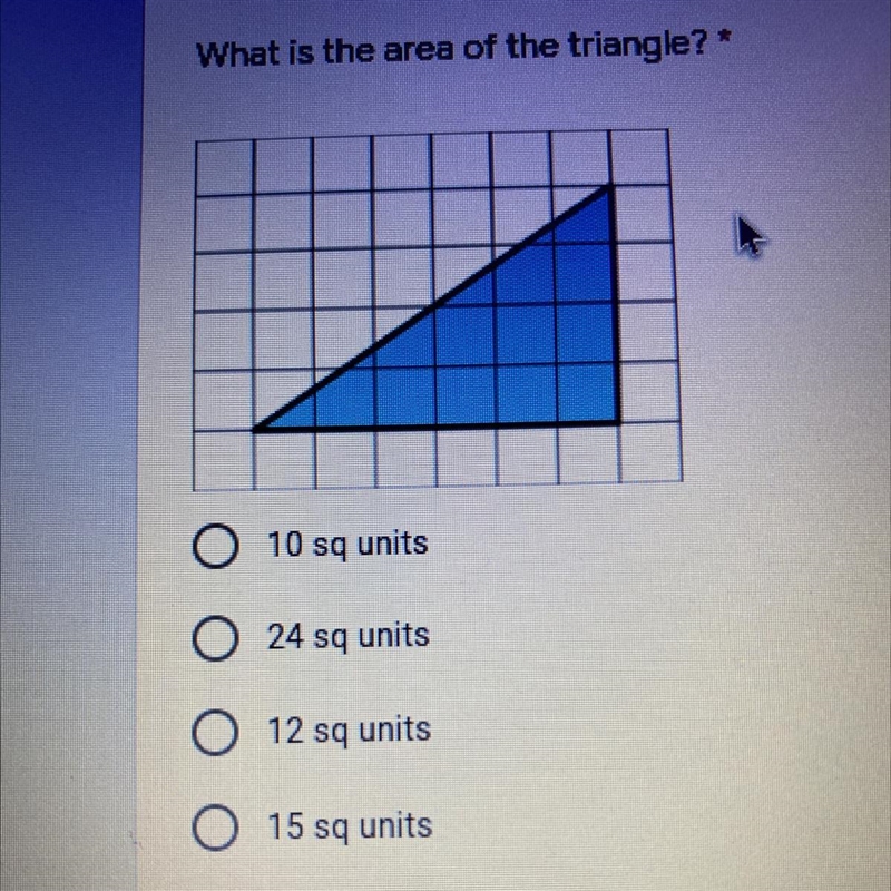 What is the area of the triangle??-example-1