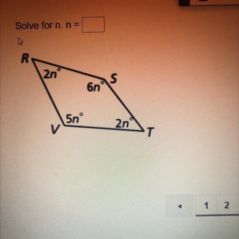 Solve for n. n = Fast plz-example-1