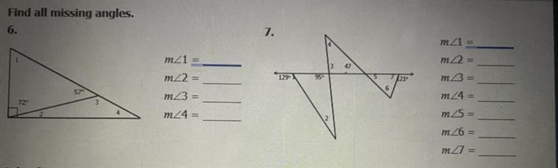 Find all missing angles.-example-1