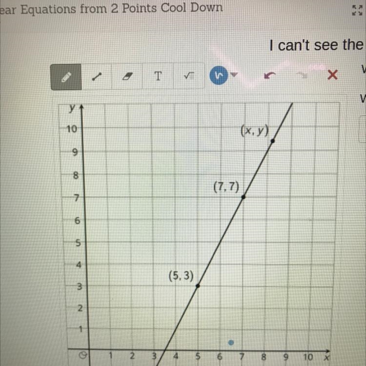 What is the equation of this line? Write the equation in slope-intercept form.-example-1