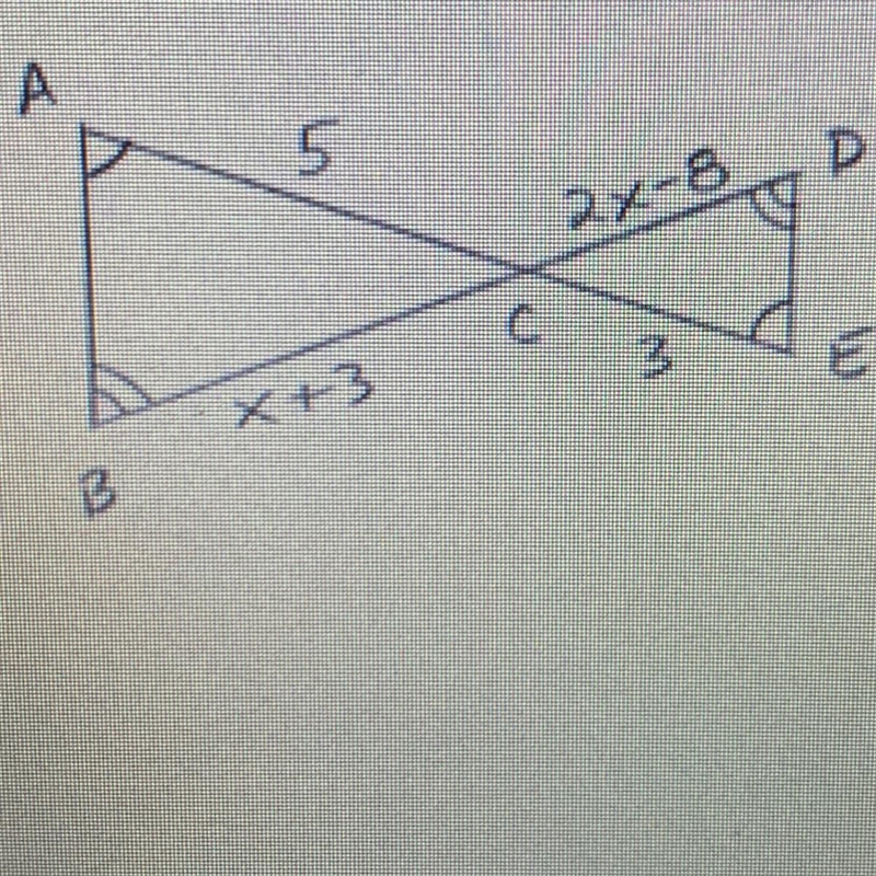 Use the diagrams to answer the problems, 1. a) ABC ~ _____ b) set up a proportion-example-1