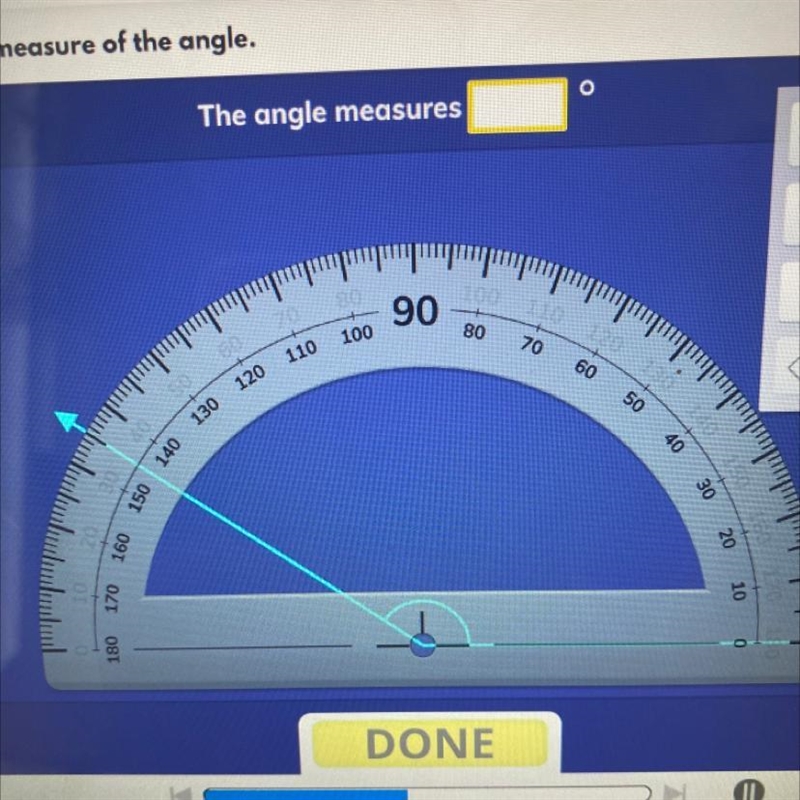 Find the measure of the angle-example-1