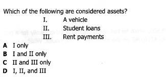 Which of the following are considered assets?-example-1