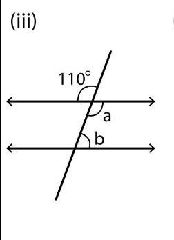 First look figure carefully and answer the given question: Find value of a - b = ? (A-example-1