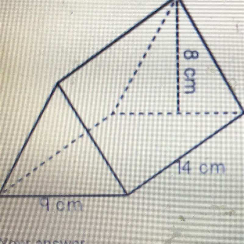 Find the volume of the triangular prism. Please give an explanation if you can!-example-1