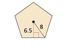 Find the area of each regular polygon-example-1