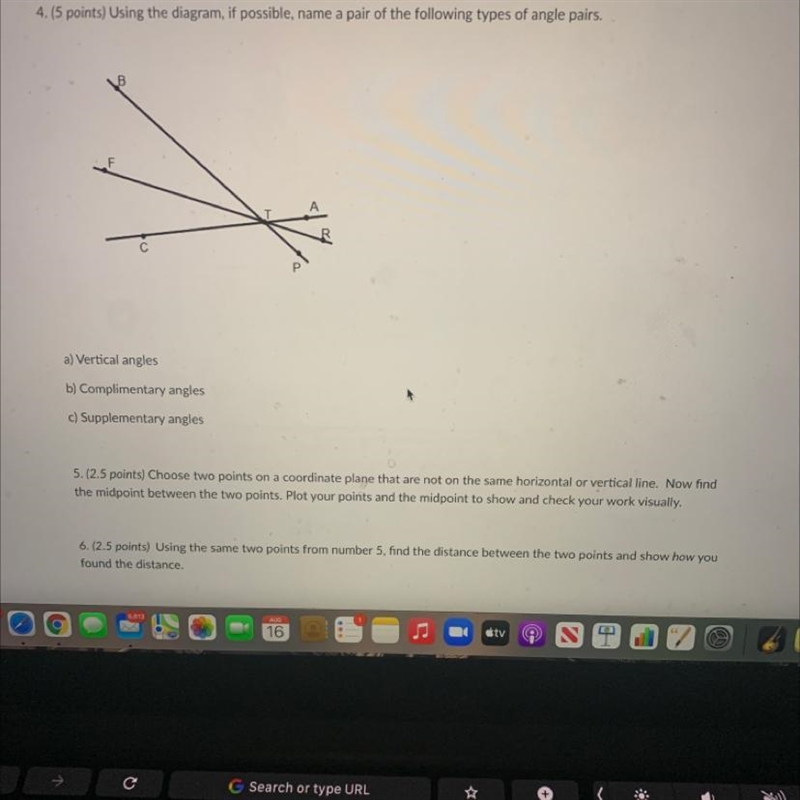 Please help with questions 4,5 and 6!-example-1