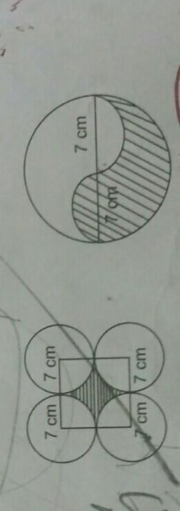 Find the area of the shaded region in each of the following​-example-1