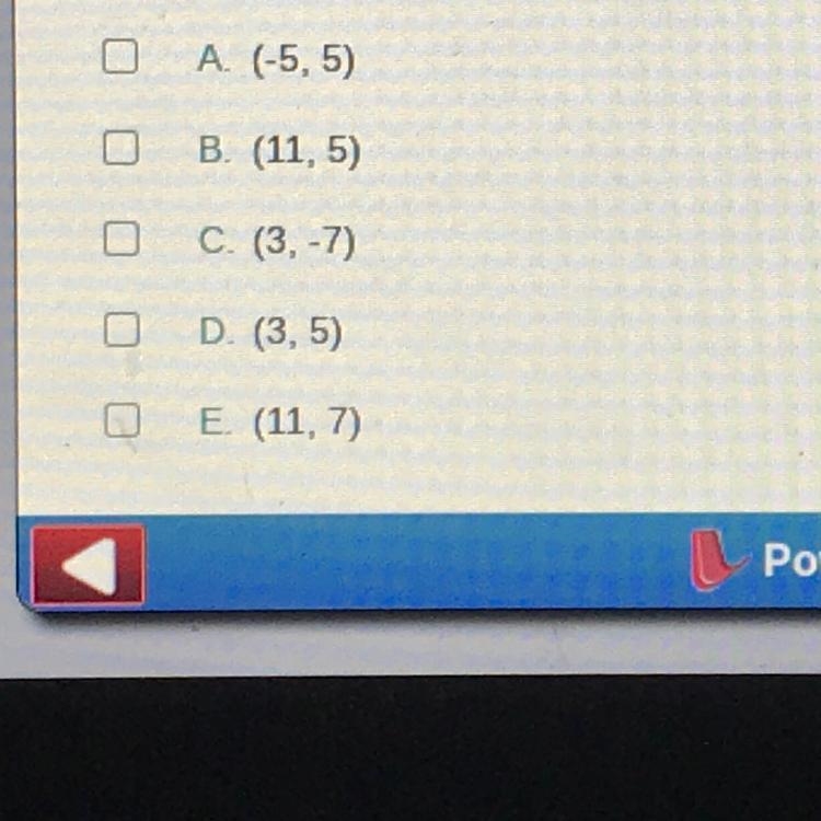 Make a rectangle that has point A and B as two of its vertices and has a perimeter-example-1