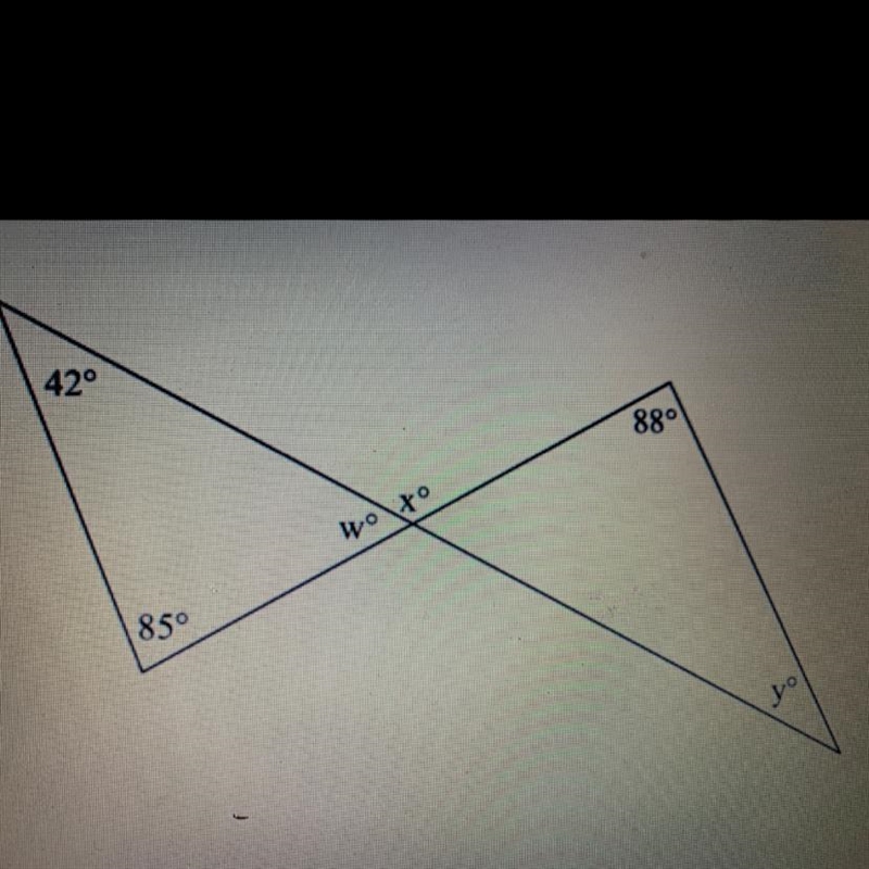 What is the value of y (angles)-example-1