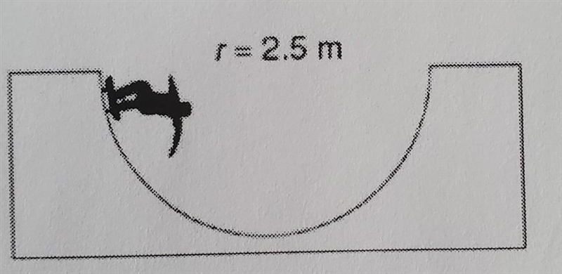 (Answer with steps please) Skateboarders use half pipes for doing tricks A half-pipe-example-1